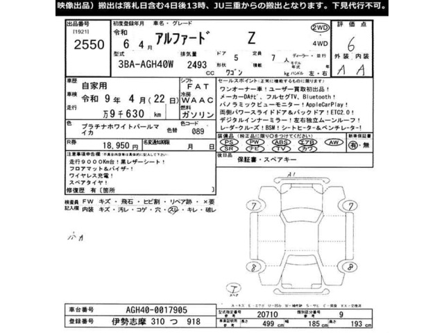 Toyota ALPHARD 2024 7268578-2