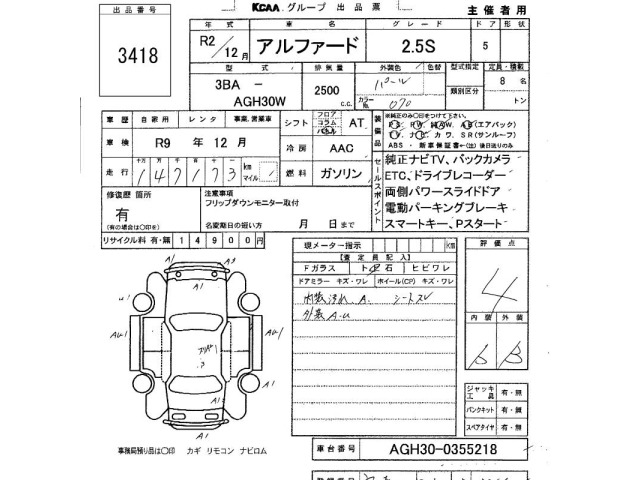 Toyota ALPHARD 2020 7268639-2