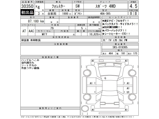 Subaru FORESTER 2022 7261439-2