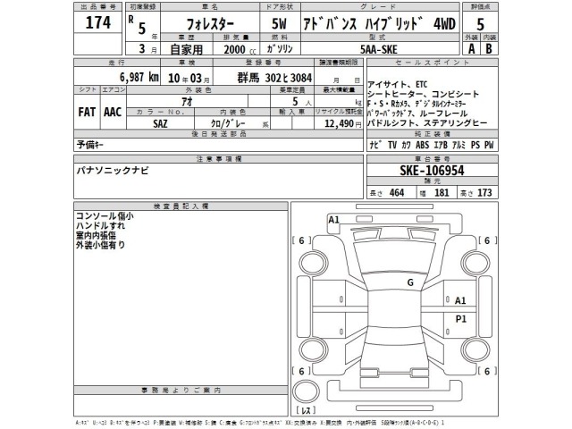 Subaru FORESTER 2023 7263114-2