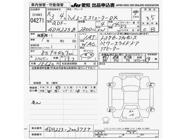 Toyota HIACE COMMUTER 2021 7268071-2