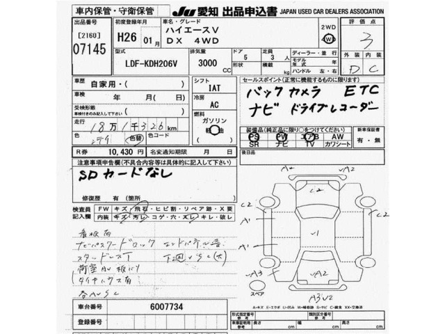 Toyota HIACE VAN 2014 7270131-2