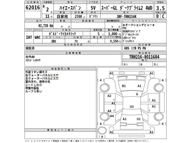 Toyota HIACE VAN 2020 7270372-2