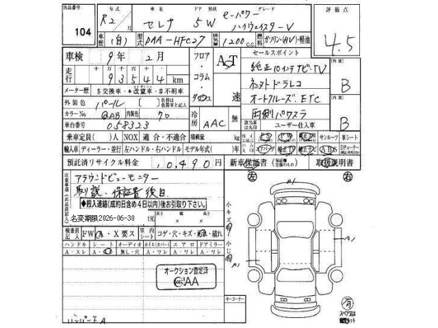 Nissan SERENA 2020 7270093-11