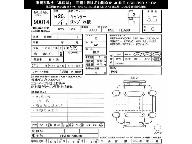 Mitsubishi CANTER 2014 7289409-2