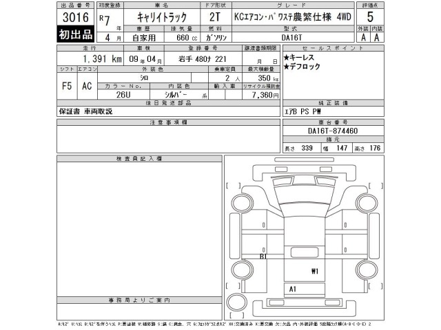 Suzuki CARRY TRUCK 2025 7285360-2