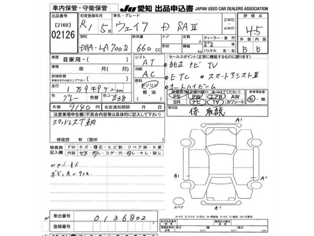Daihatsu WAKE 2019 7286359-2