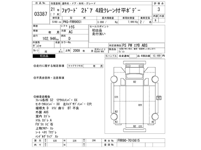 Isuzu FORWARD 2009 7296521-2