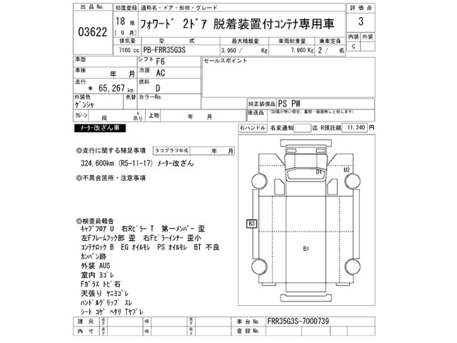 Isuzu FORWARD 2006 7296523-2