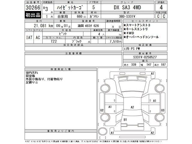 Daihatsu HIJET VAN 2021 7291257-2