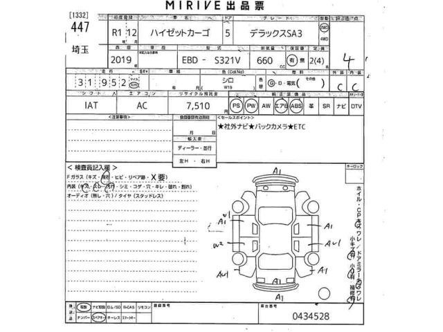 Daihatsu HIJET VAN 2019 7291281-2