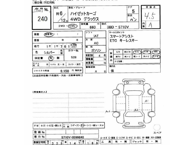 Daihatsu HIJET VAN 2024 7291547-2