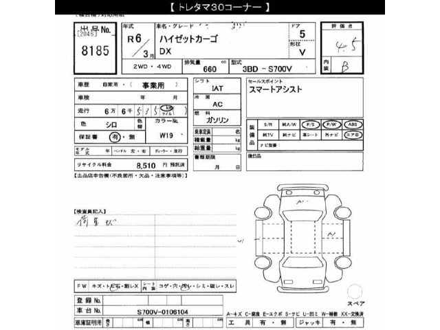 Daihatsu HIJET VAN 2024 7291550-2