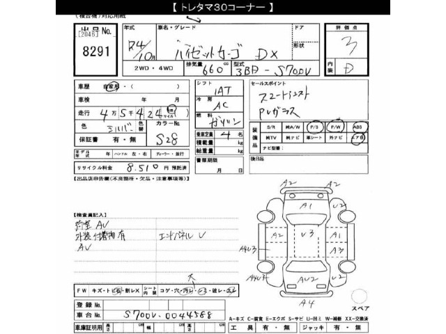 Daihatsu HIJET VAN 2022 7291553-2