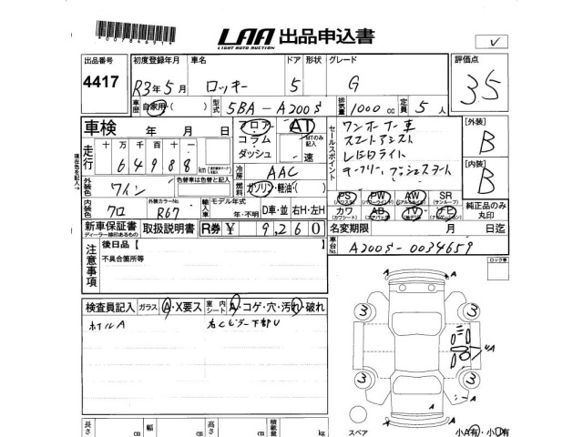 Daihatsu ROCKY 2021 7294803-2