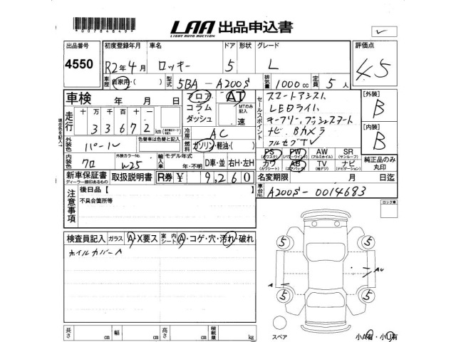 Daihatsu ROCKY 2020 7294804-2