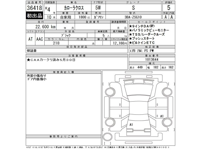 Toyota COROLLA CROSS 2022 7314090-2