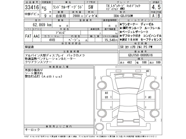 Toyota LAND CRUISER PRADO 2023 7308286-2