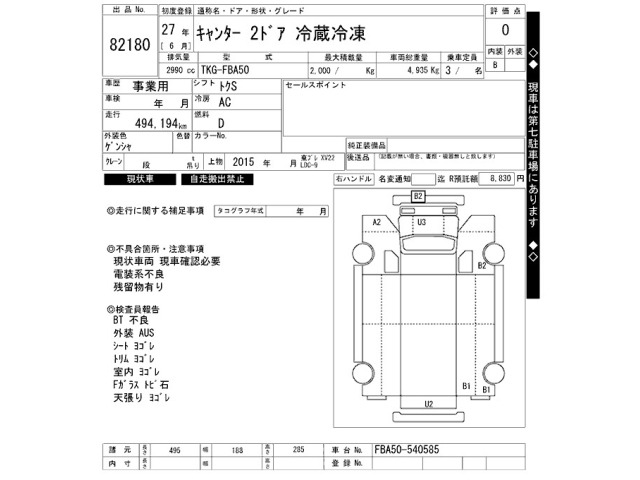 Mitsubishi CANTER 2015 7336068-2