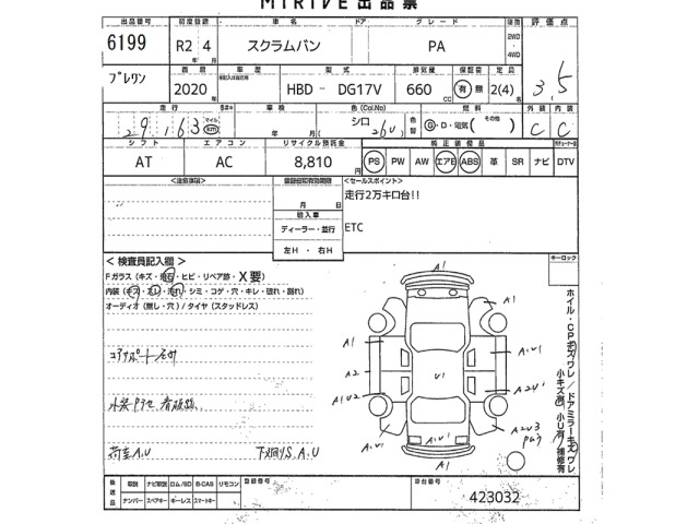 Mazda SCRUM VAN 2020 7337561-2