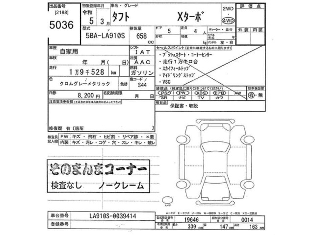 Daihatsu TAFT 2023 7336043-2