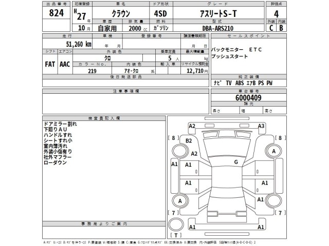 Toyota CROWN 2015 7355082-2