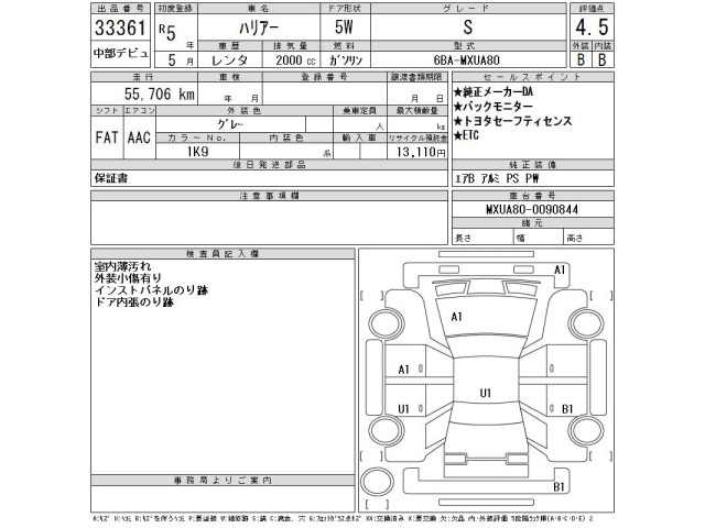 Toyota HARRIER 2023 7354661-2