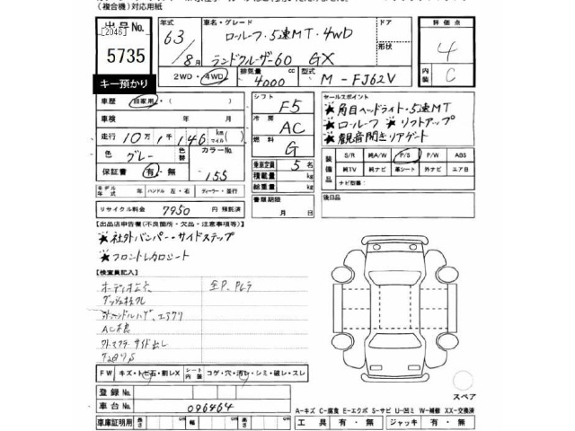 Toyota Land Cruiser FJ 1988 7345759-2