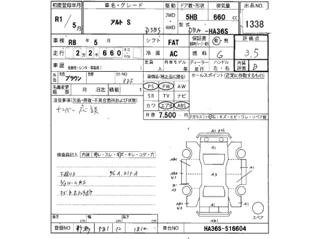 Suzuki ALTO 2019 7363282-2