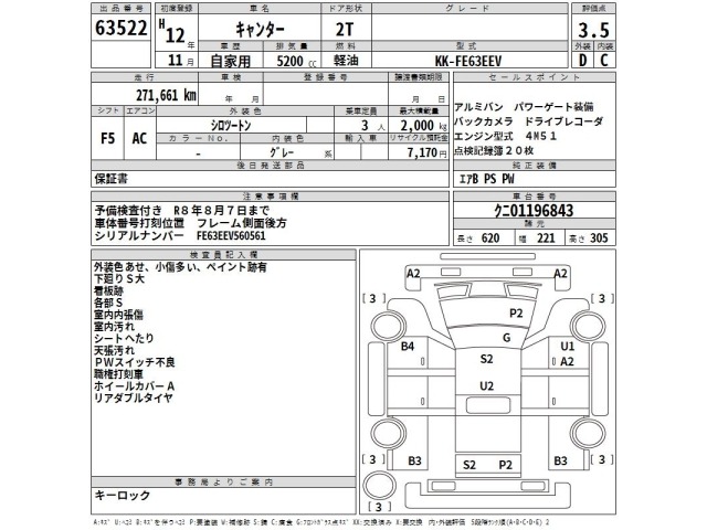 Mitsubishi CANTER 2000 7365997-2