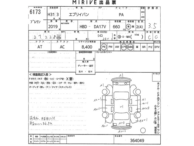 Suzuki EVERY 2019 7365745-2
