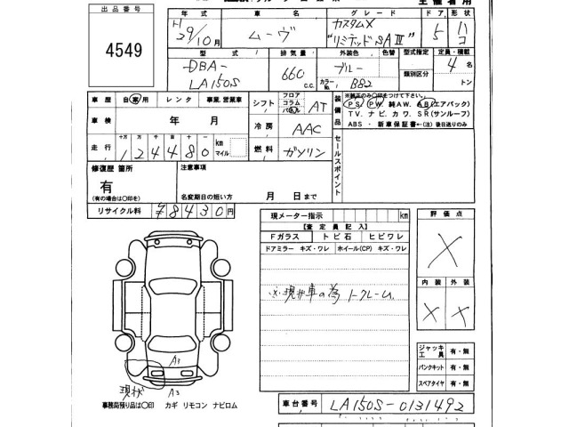Daihatsu MOVE 2017 7372656-2