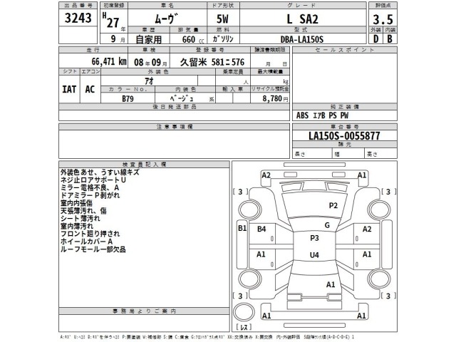 Daihatsu MOVE 2015 7372680-2