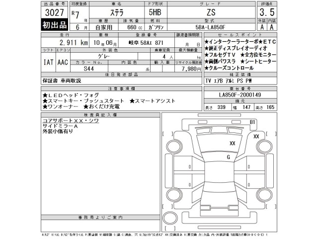 Subaru STELLA 2025 7365843-2