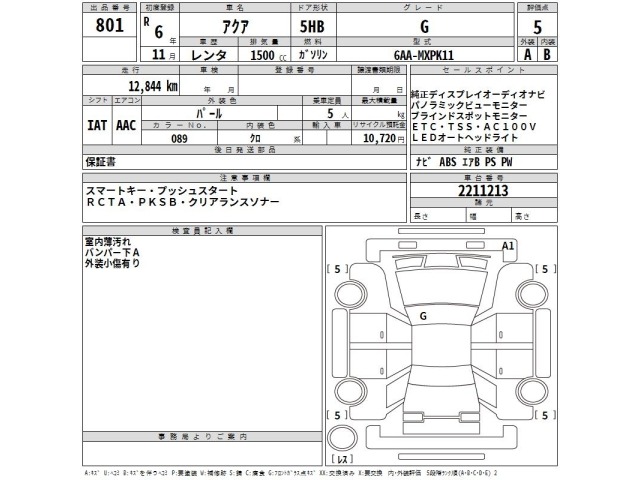 Toyota AQUA 2024 7381243-2