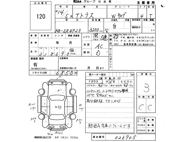 Nissan ATLAS 2002 7385467-2