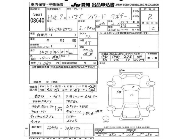 Isuzu FORWARD 2013 7376355-2