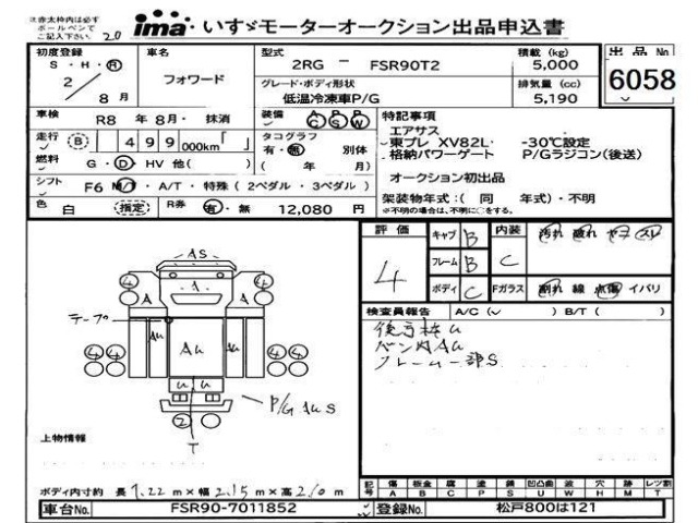 Isuzu FORWARD 2020 7376380-2