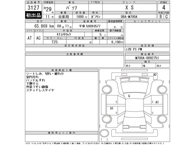 Toyota PASSO 2017 7385315-2