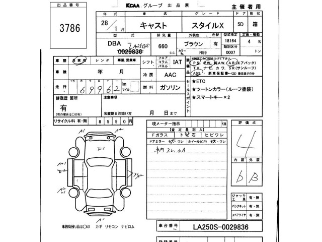 Daihatsu CAST 2016 7397256-2