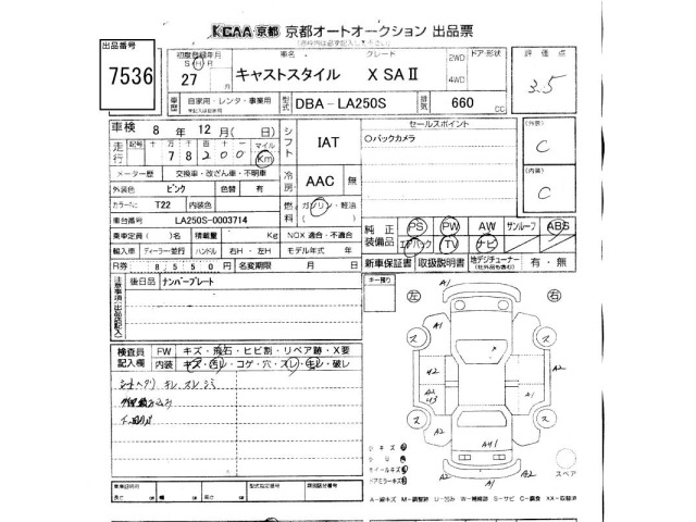 Daihatsu CAST 2015 7397282-2