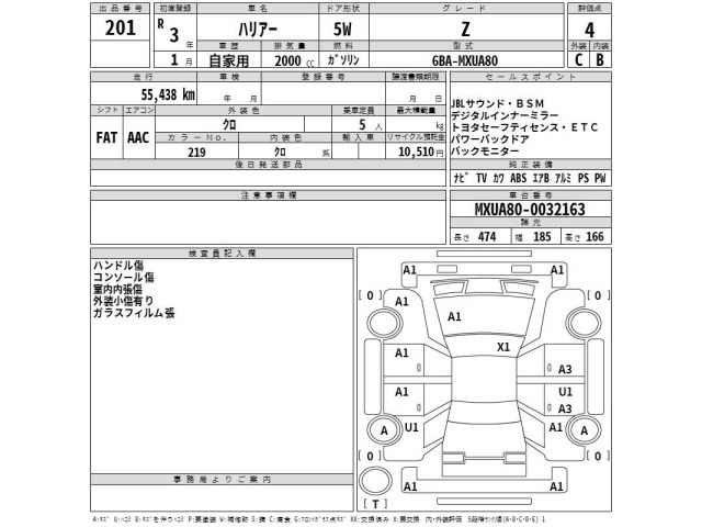 Toyota HARRIER 2021 7414327-2