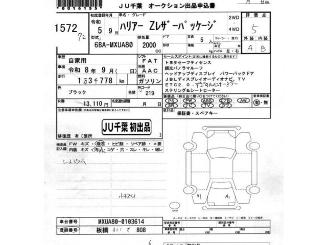 Toyota HARRIER 2023 7414652-2