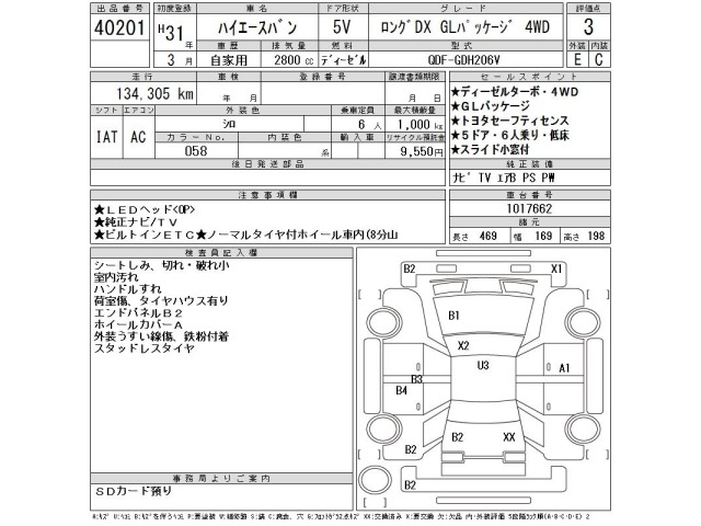 Toyota HIACE VAN 2019 7387725-2