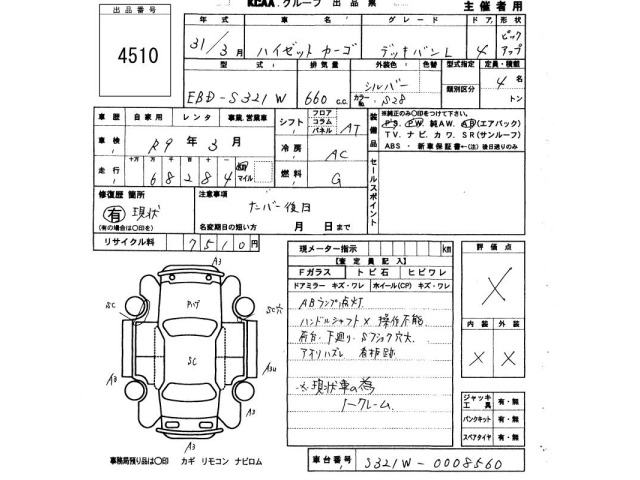 Daihatsu HIJET VAN 2019 7421020-2