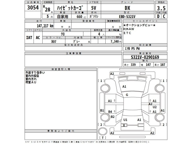 Daihatsu HIJET VAN 2016 7421022-2