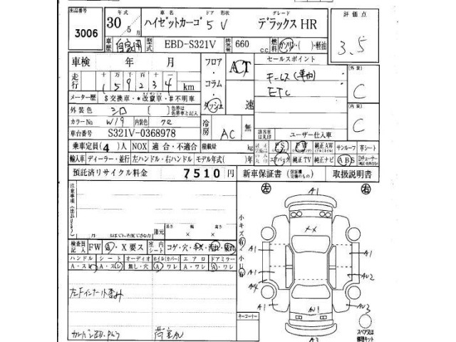 Daihatsu HIJET VAN 2018 7421245-6