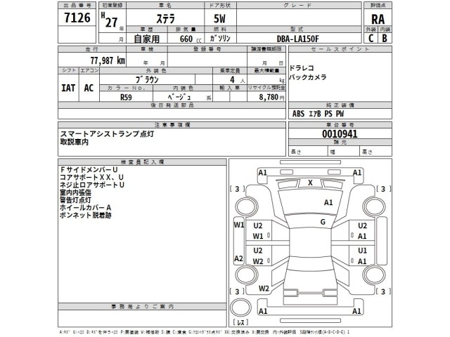 Subaru STELLA 2015 7419916-2