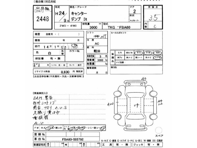 Mitsubishi CANTER 2012 7421887-2