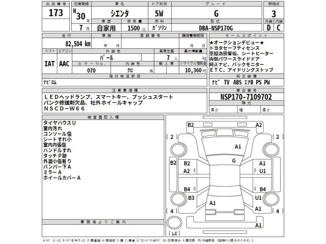 Toyota SIENTA 2018 7429734-2